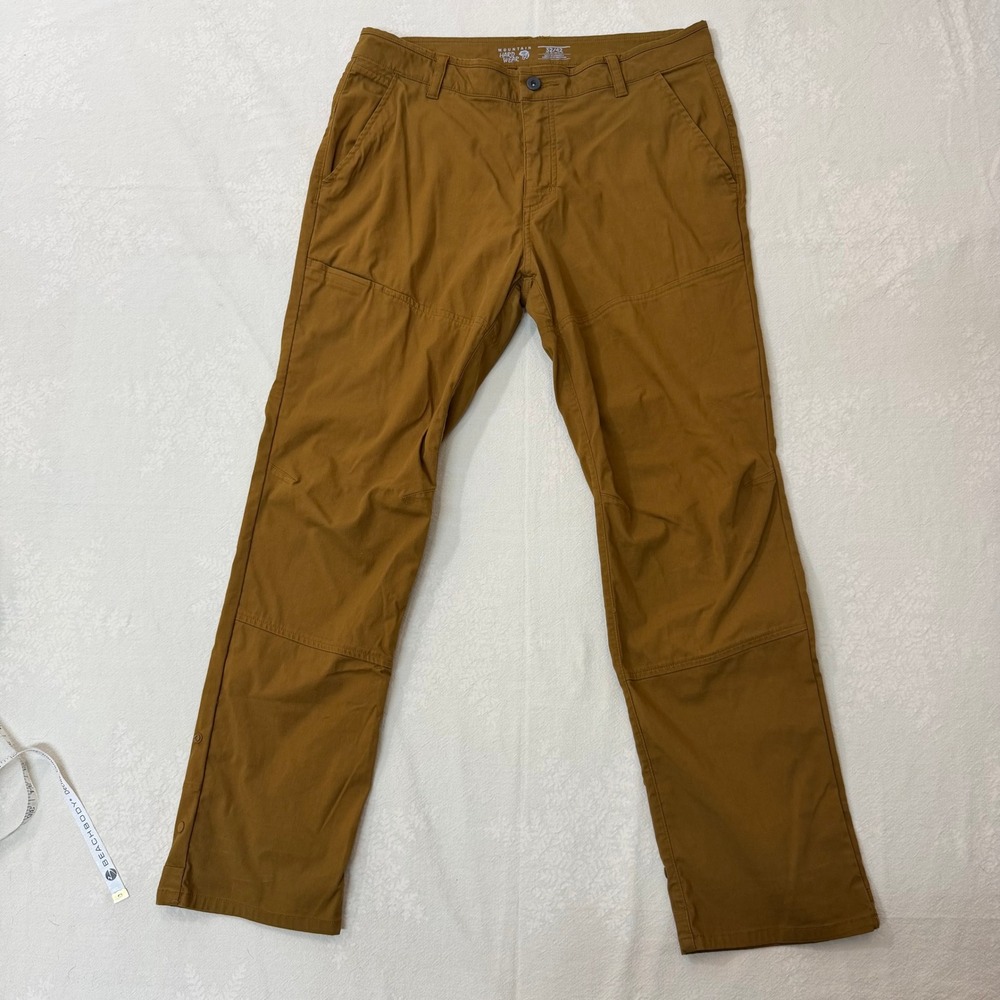 Mountain Hardwear AP Active Pants Men 32 Brown Hiking Outdoor Workwear Gorpcore